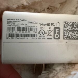 Kasa Smart Wi-Fi Plug Slim - White